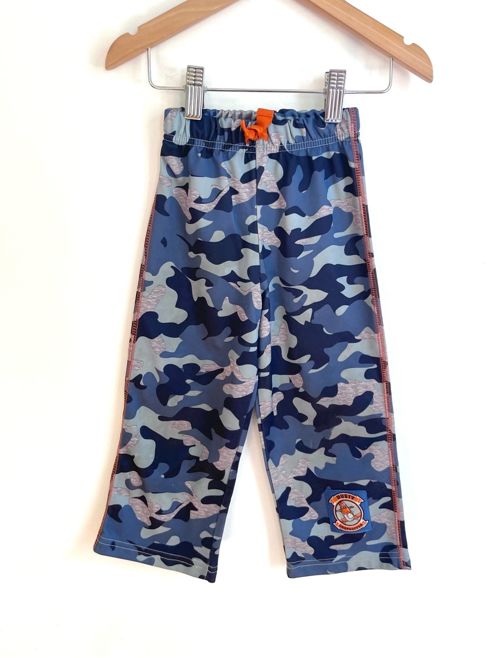 $7 💥✈️ Disney Planes Camo Track Pants, Soft Tricot, Relaxed Fit, Like New